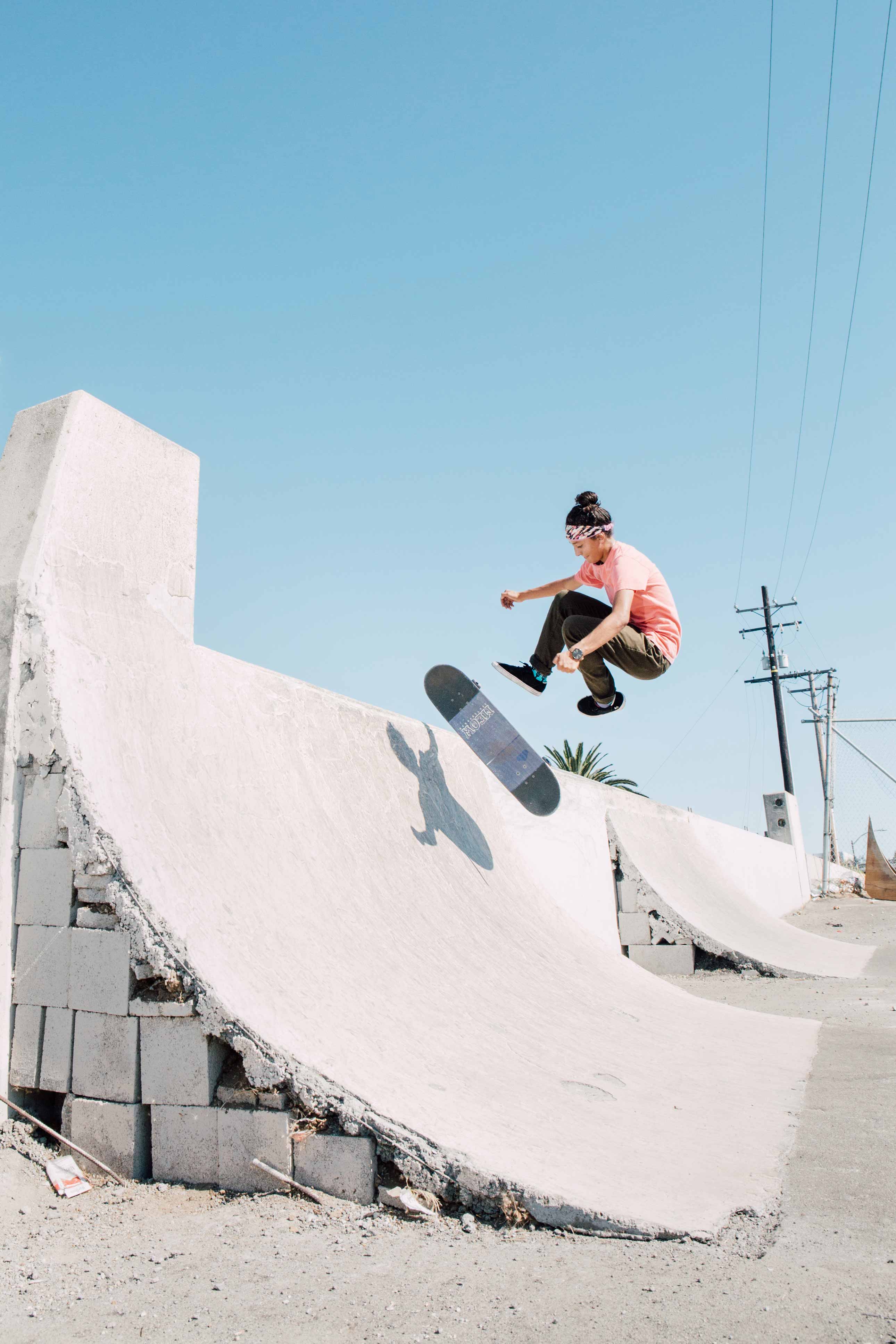 Mariah Duran, tre flip. Long Beach CA 2017. Zorah Olivia