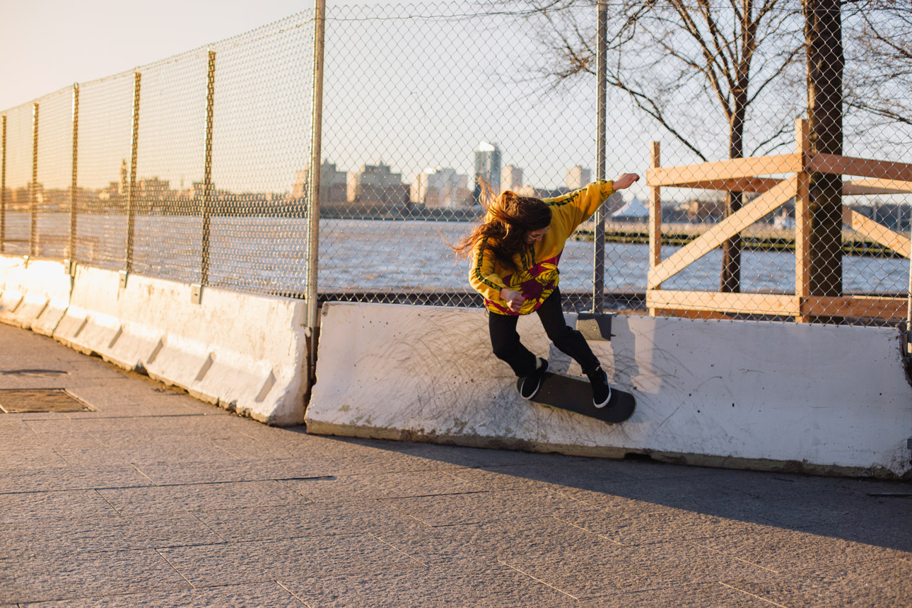 Rachelle Vinberg, wallride. Photo: Alana Paterson