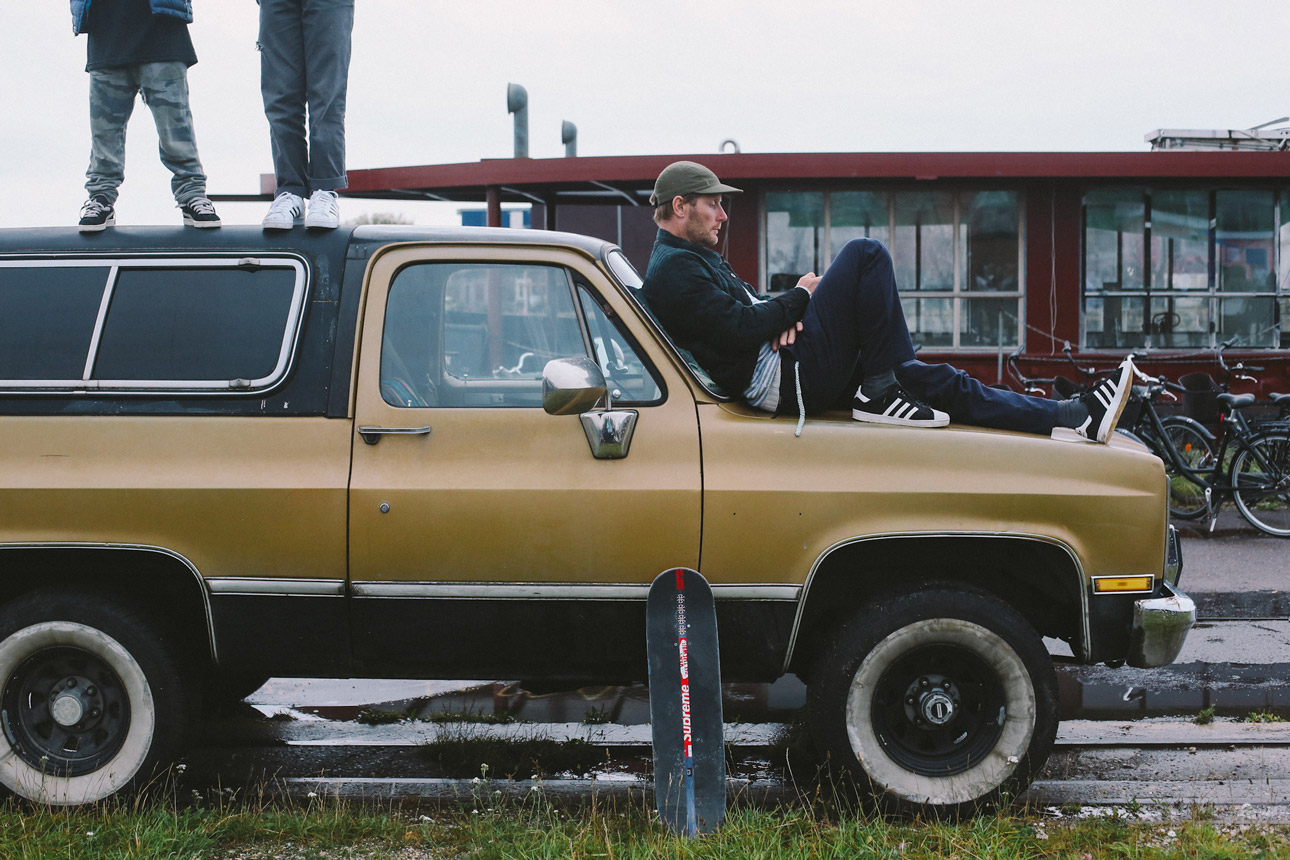 Time out while the spot dries