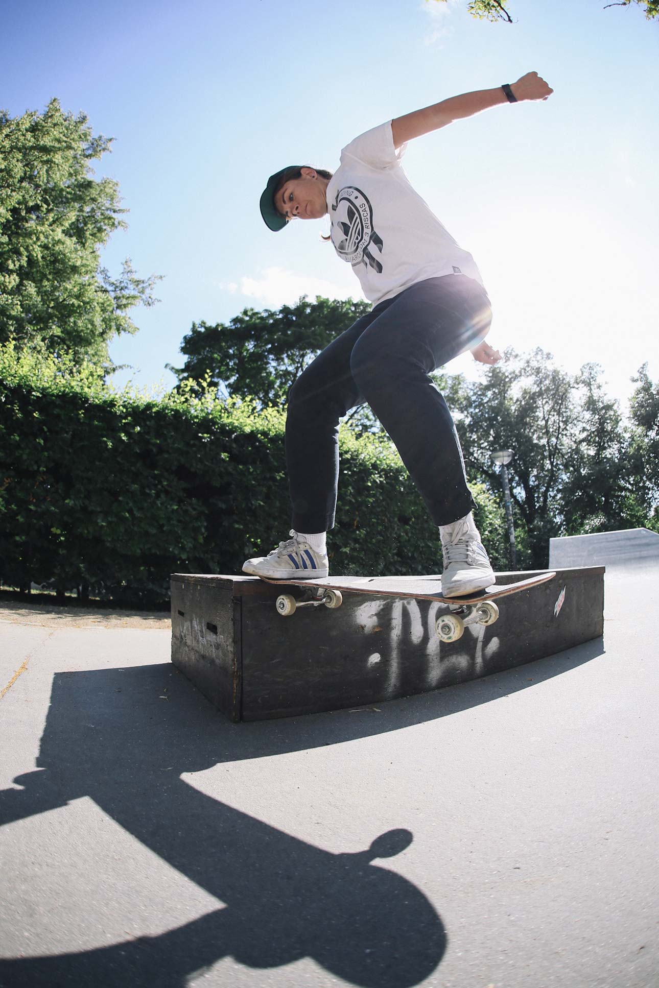 Kate Ilyushina, halfcab noseslide