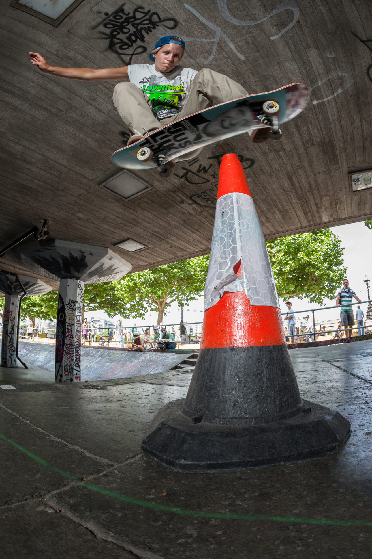 Lucy Adams, ollie. Photo: Jenna Selby