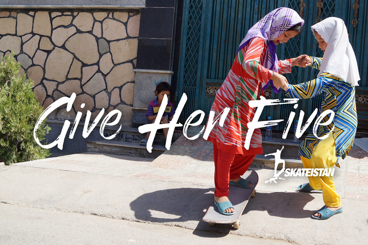 Skateistan Give Her Five