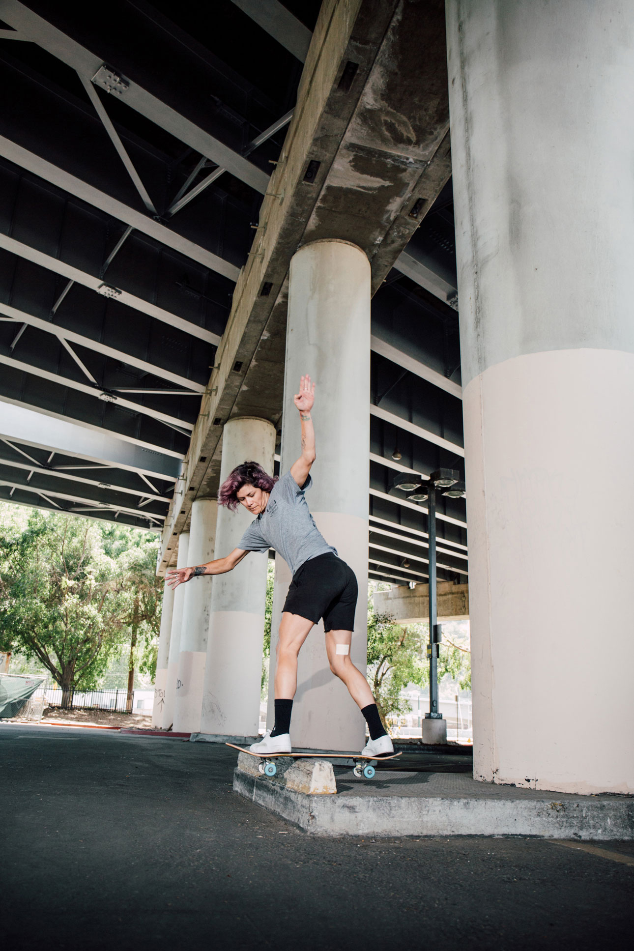Vanessa Torres, lipslide, Los Angeles 2017. Photo: Zorah Olivia