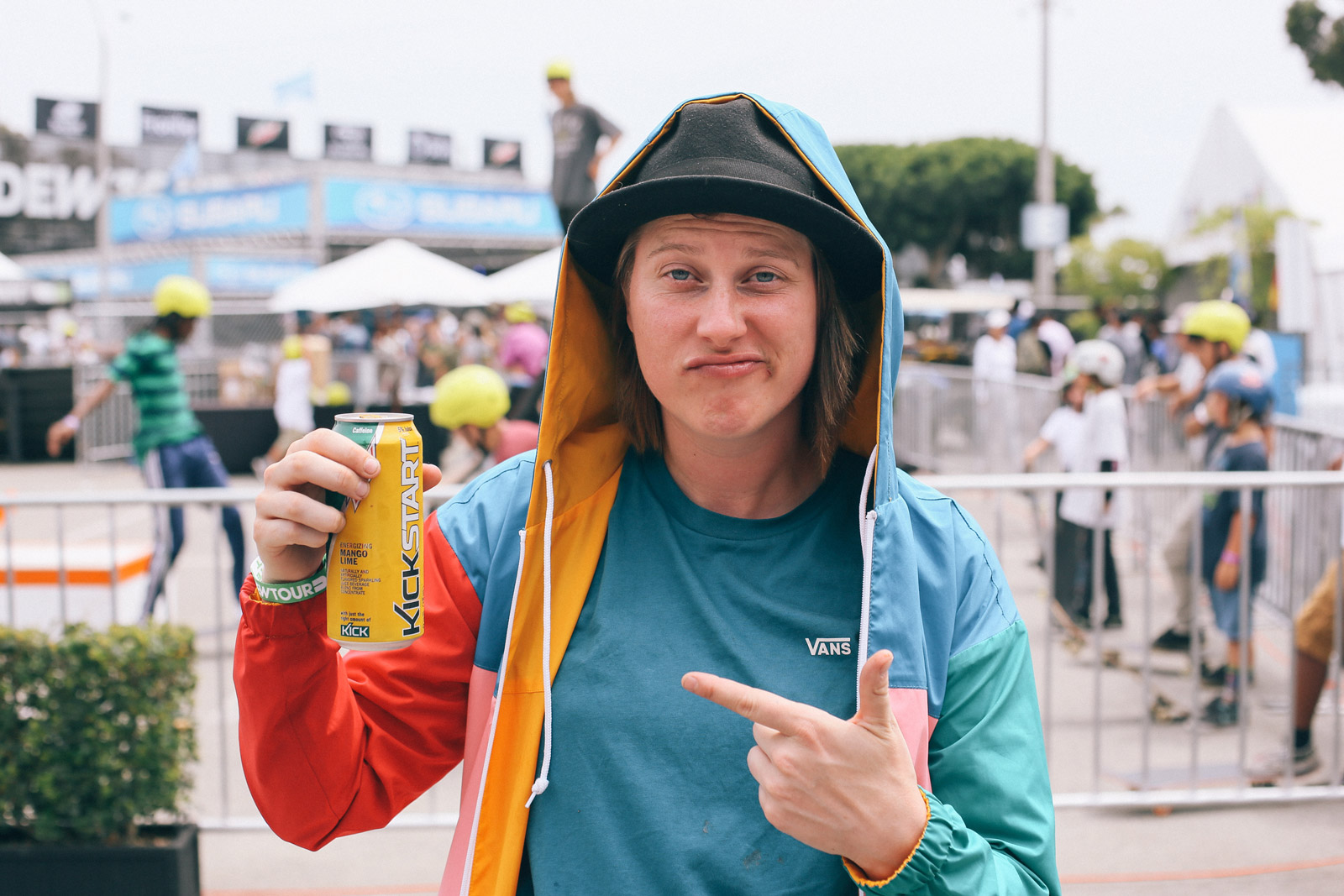 Evelien Bouilliart at Dew Tour