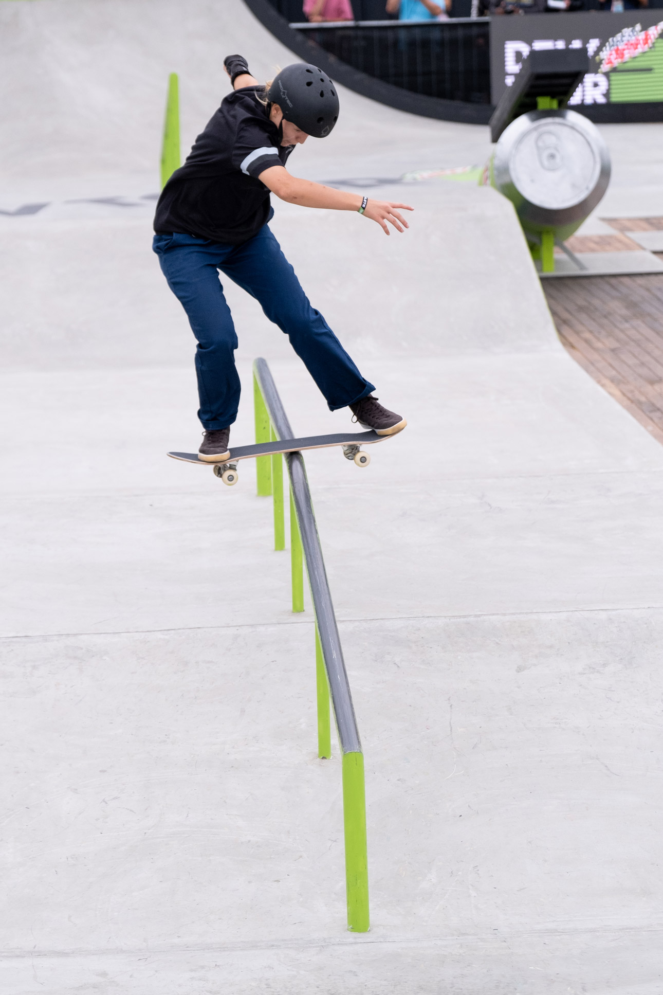 Hayley Wilson at Dew Tour