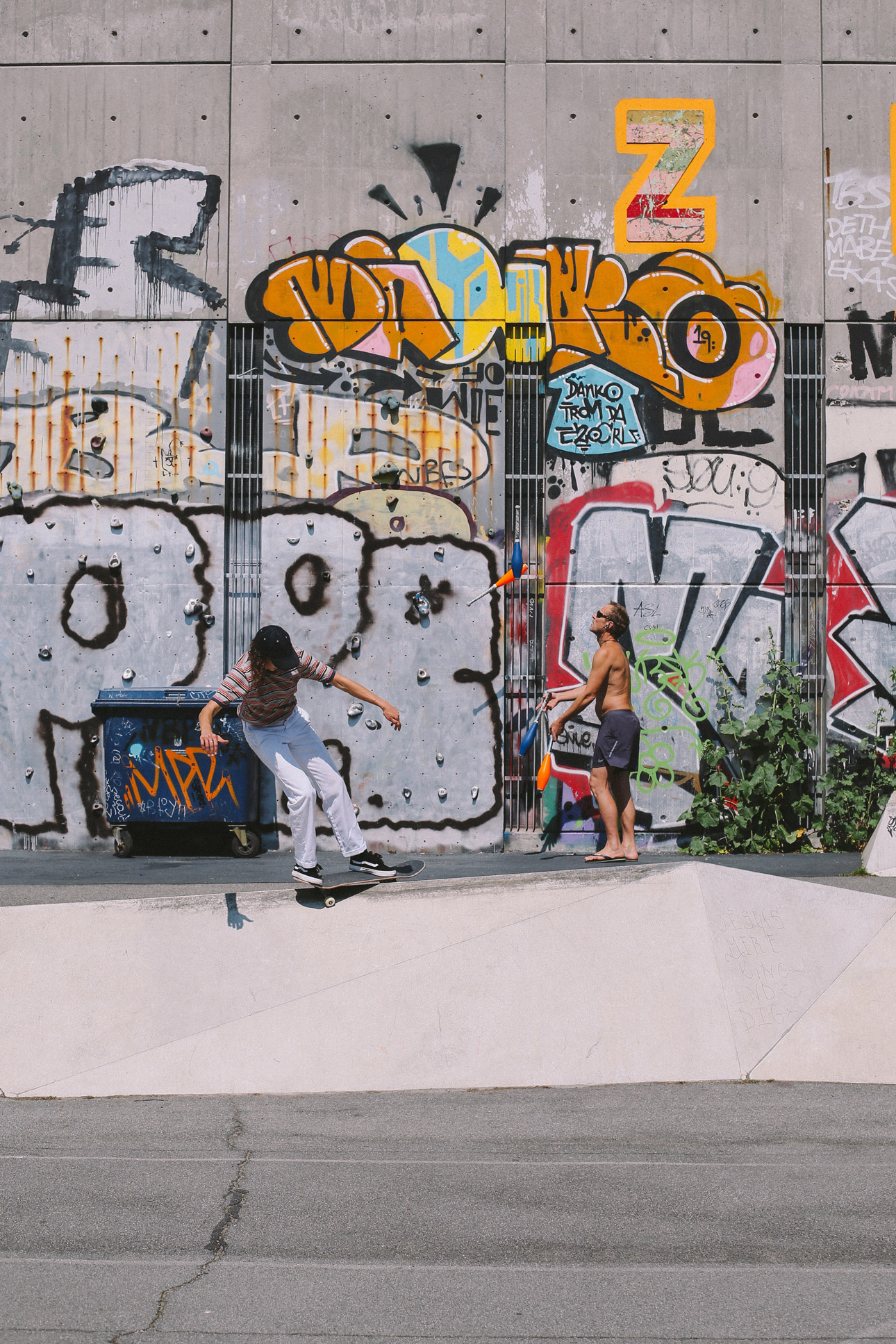 Helena Long catches a feeble