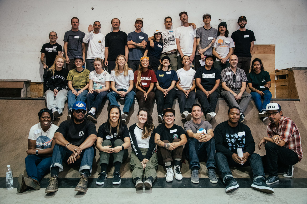 Skate Like A Girl's Bay Jam ALLYSK8 session