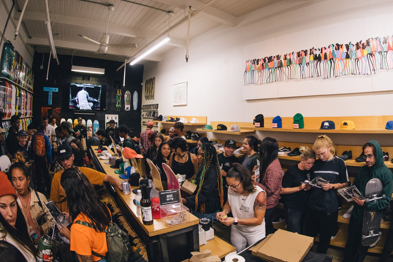 Skate Like A Girl's Bay Jam opening party