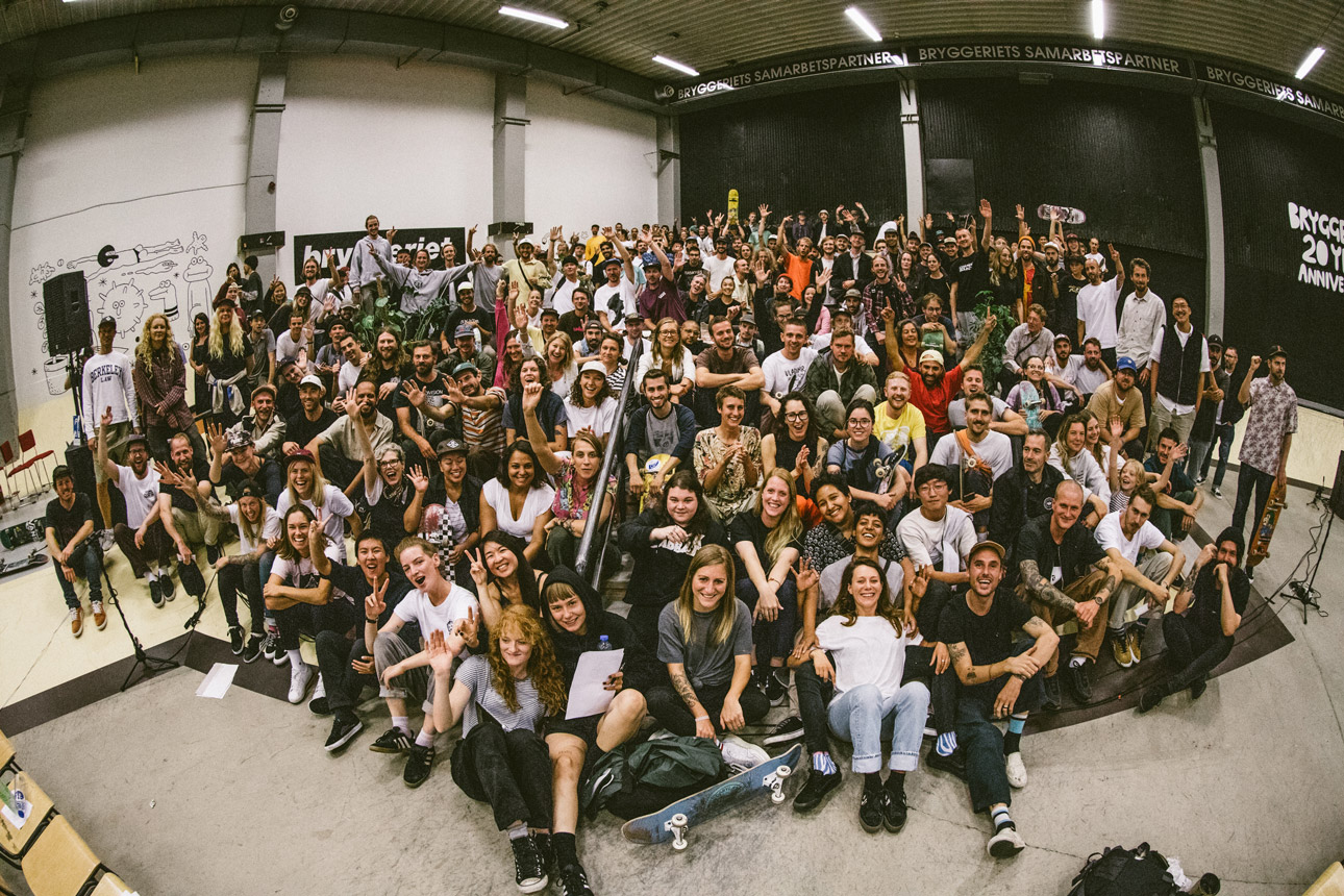 The Pushing Boarders class of 2019