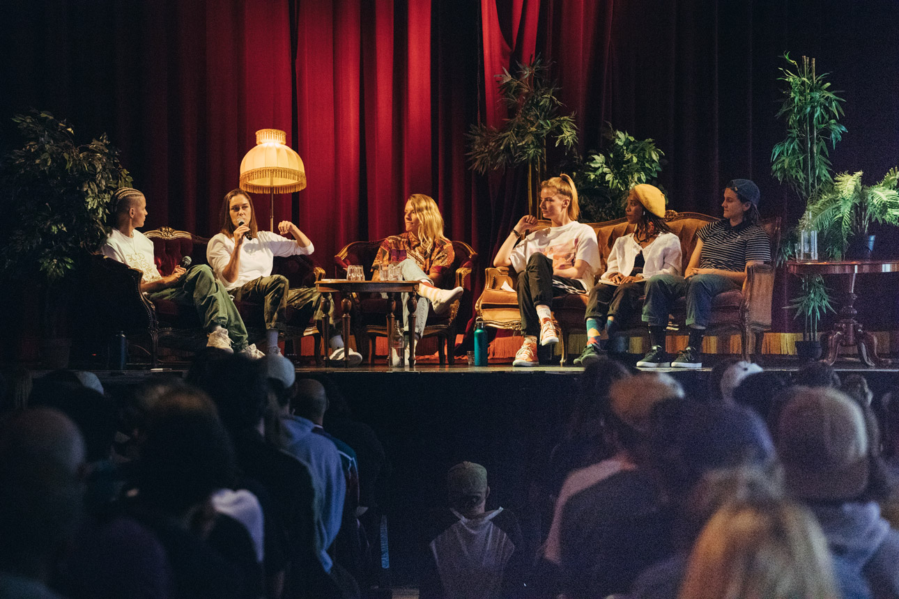 The Revolution Will Not Be Patronised panel at Pushing Boarders