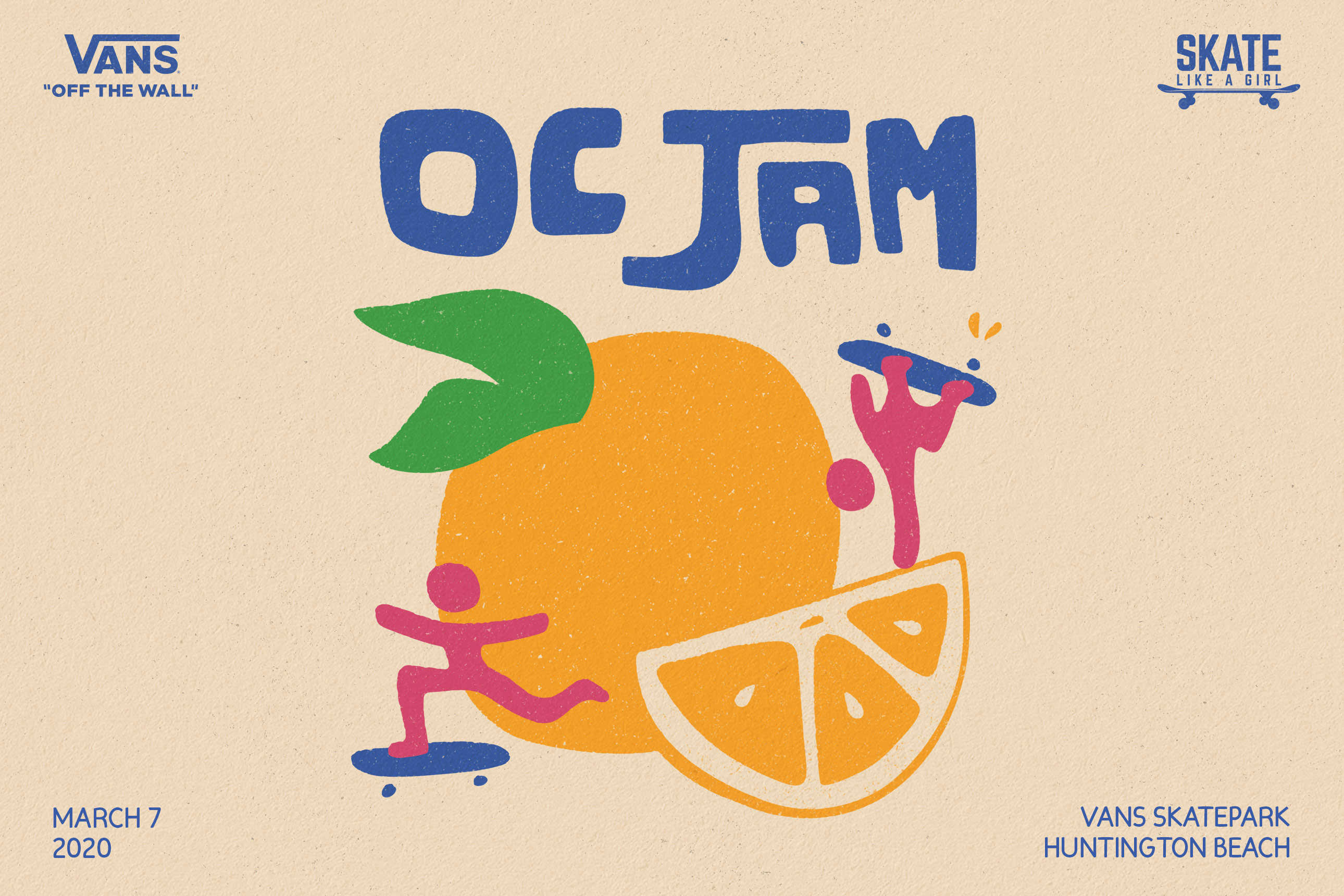 Skate Like A Girl & Vans present OC Jam