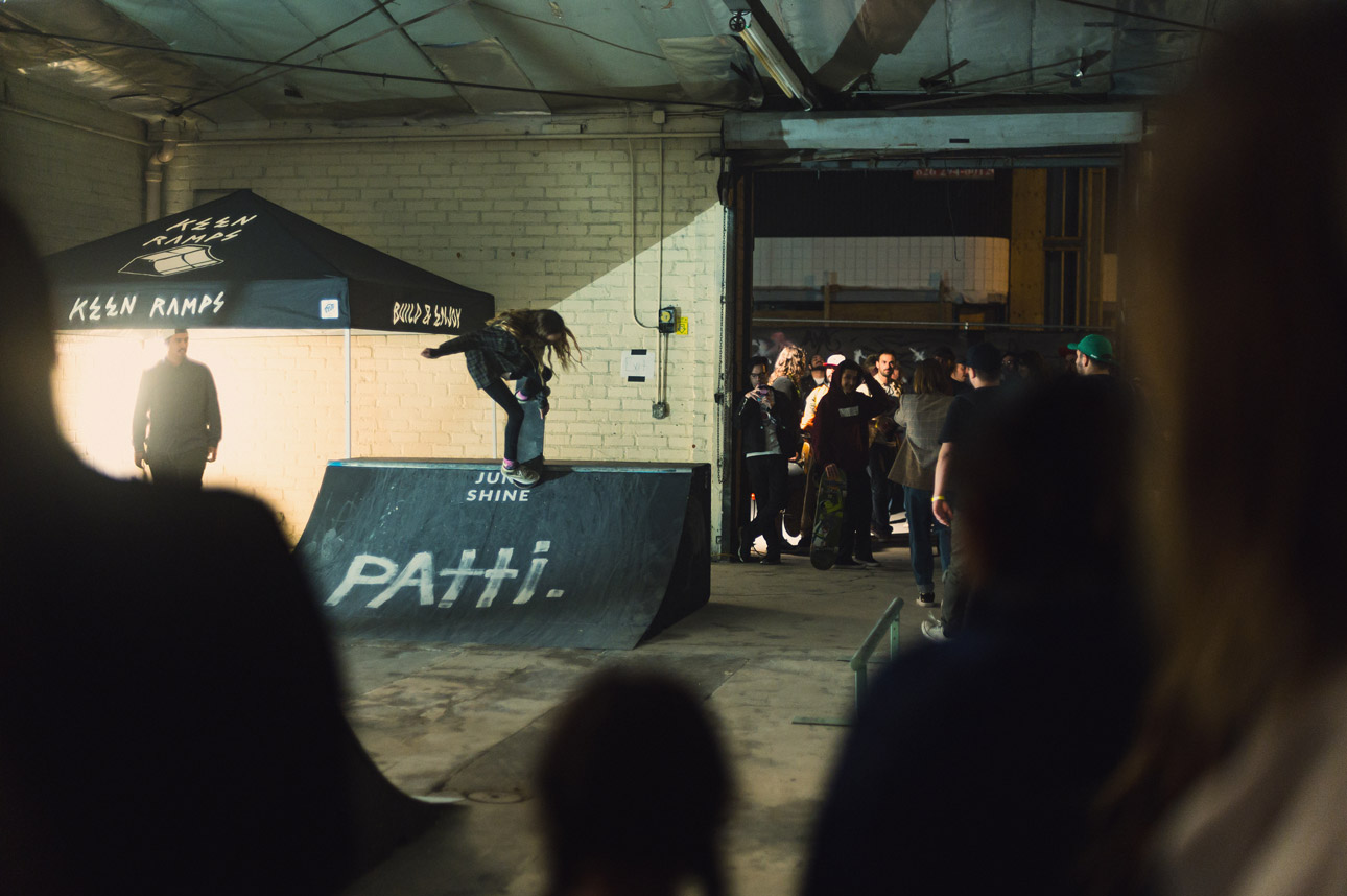 Keens Ramps at Patti People premiere