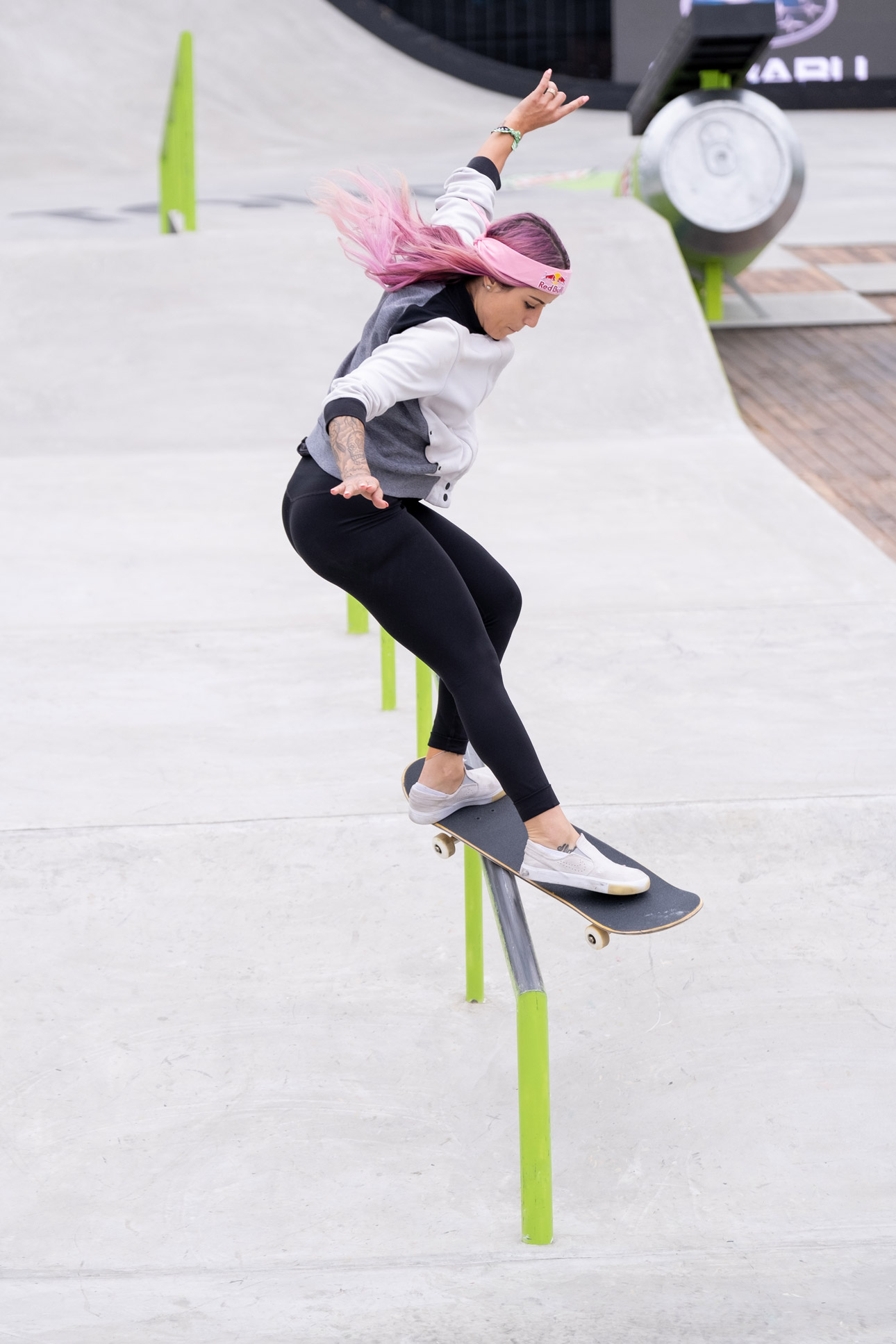 Leticia Bufoni, front feeble at Dew Tour 2019