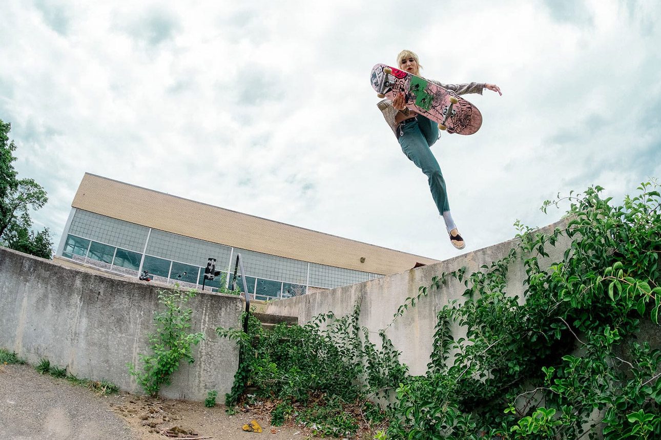 Cher Strauberry, bean plant. Photo: Quintero via Thrasher Magazine