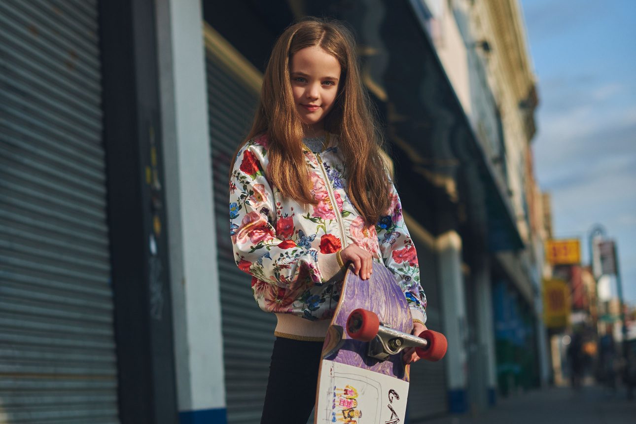 Soul skater Stella Serafin as seen in the book 'Shredders'. Photo: Sierra Prescott