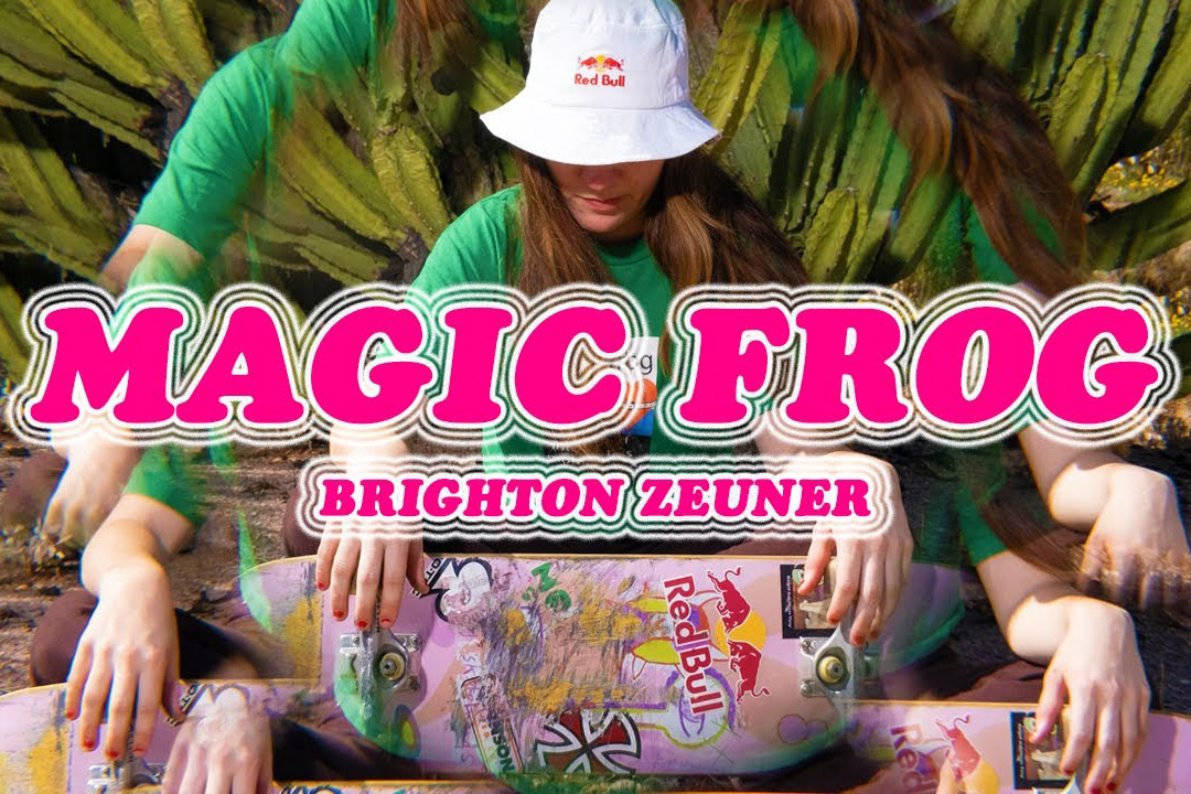 Watch Brighton Zeuner in her new Magic Frog video