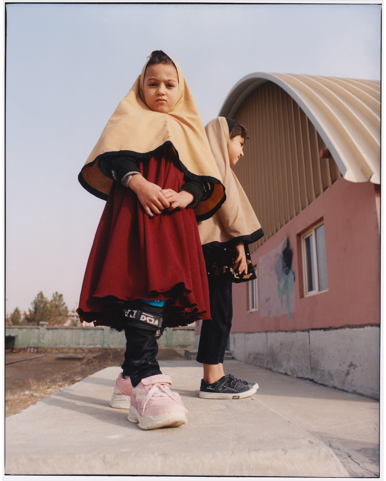 Girls at Skateistan Mazar-e-Sharif by Juliette Cassidy
