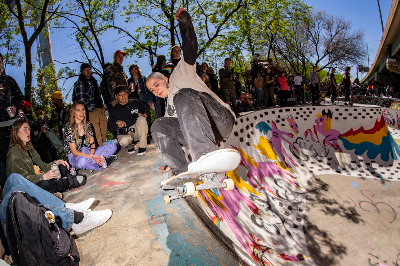 Sophie, f/s layback at FDR