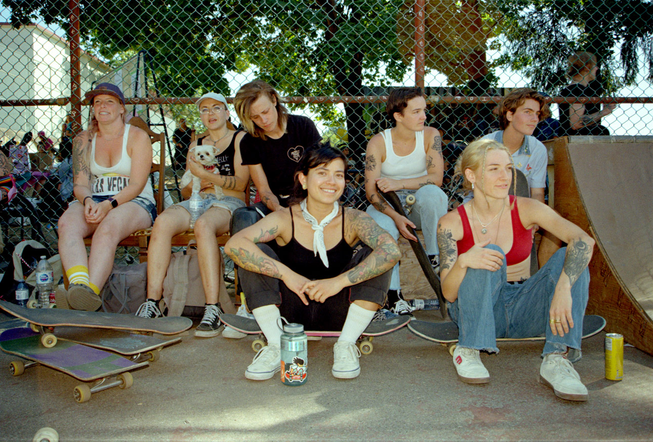 DIY action at Britannia Courts for the 6th annual Stop, Drop and Roll. Photo: Jess Sung