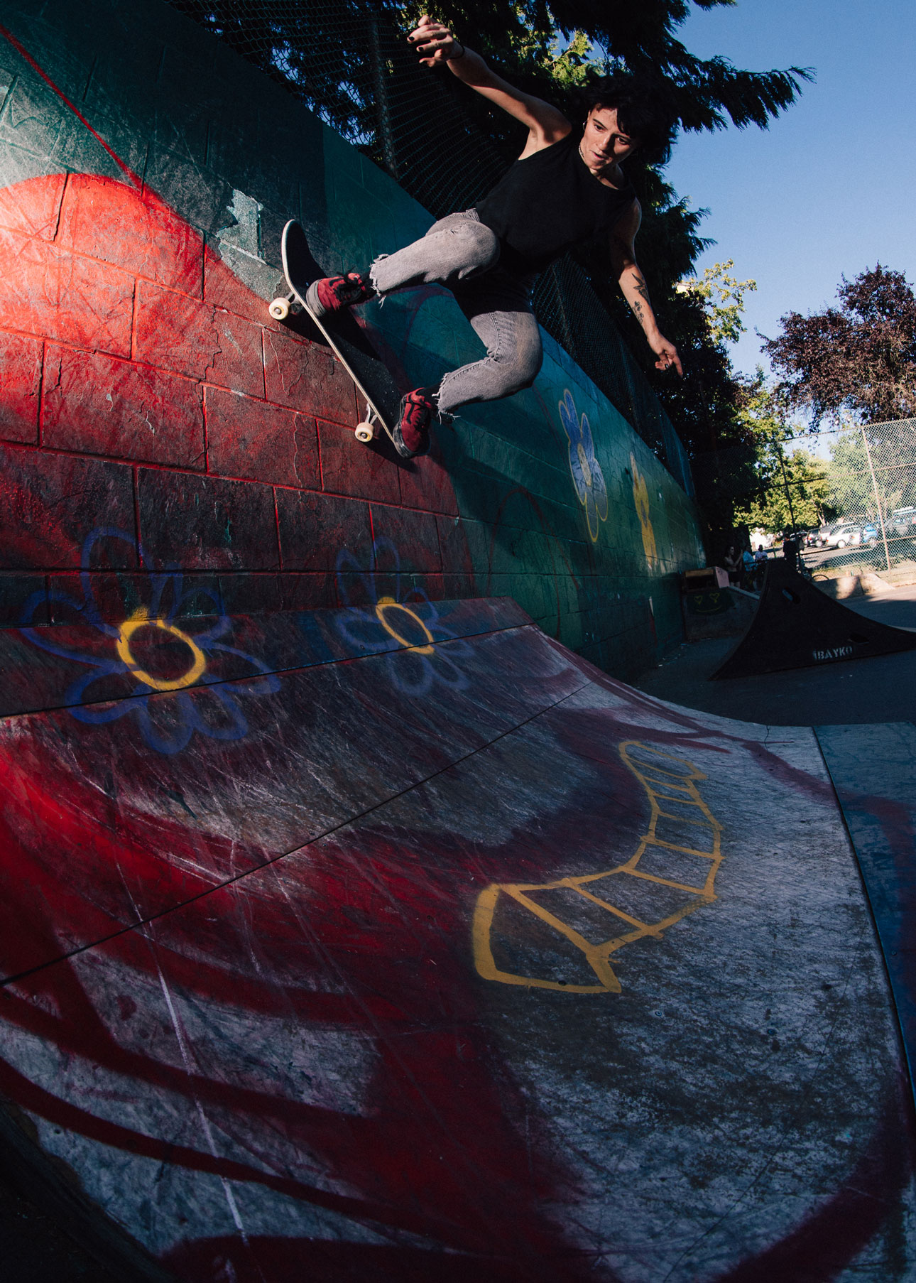 The 6th annual Stop, Drop and Roll. Photo: Norma Ibarra