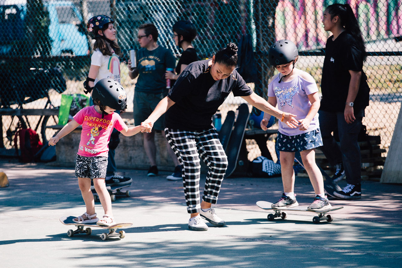 The 6th annual Stop, Drop and Roll. Photo: Norma Ibarra