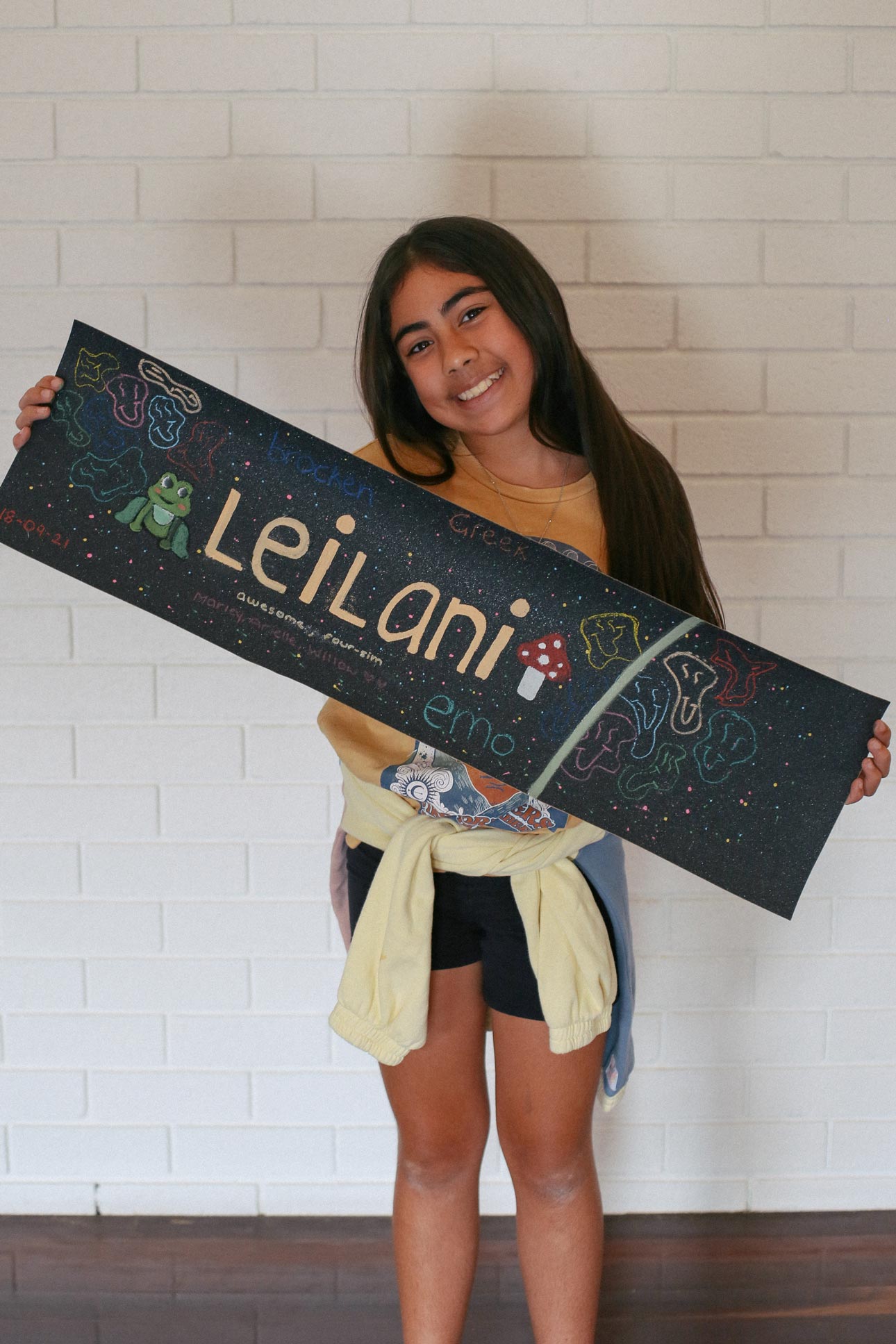 Yeah Girl Grip Tape Art Workshop