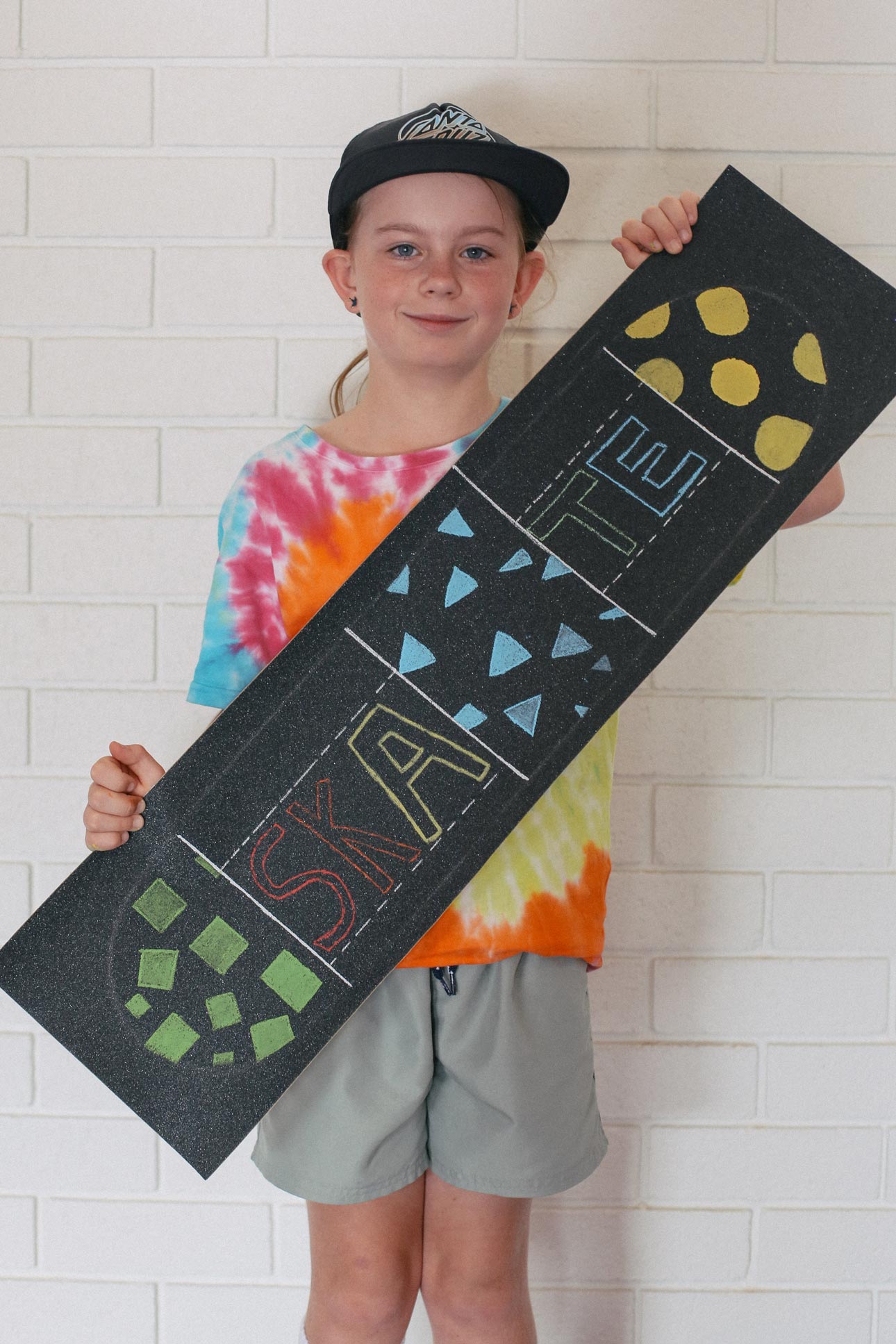 Yeah Girl Grip Tape Art Workshop