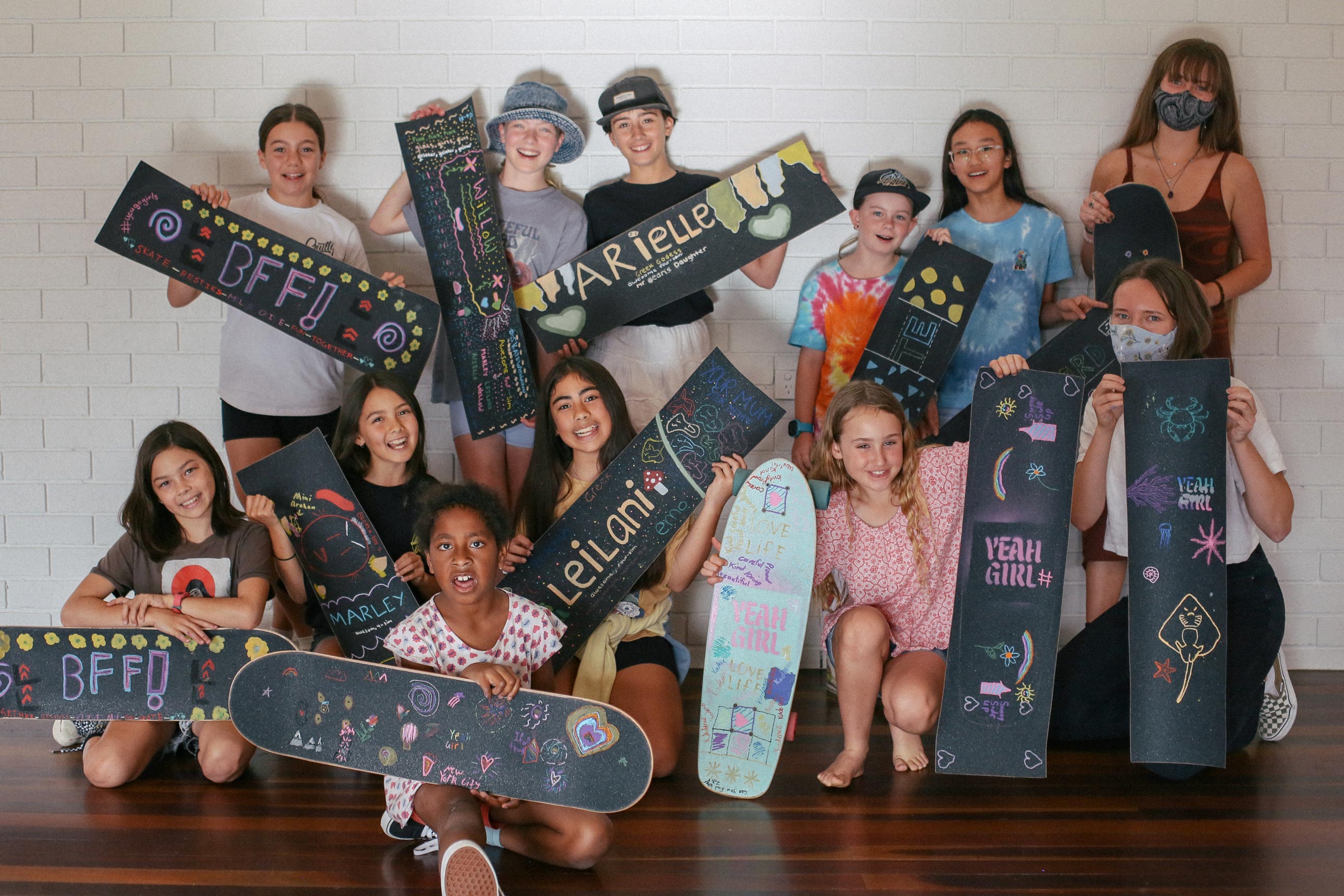 Yeah Girl Grip Tape Art Workshop