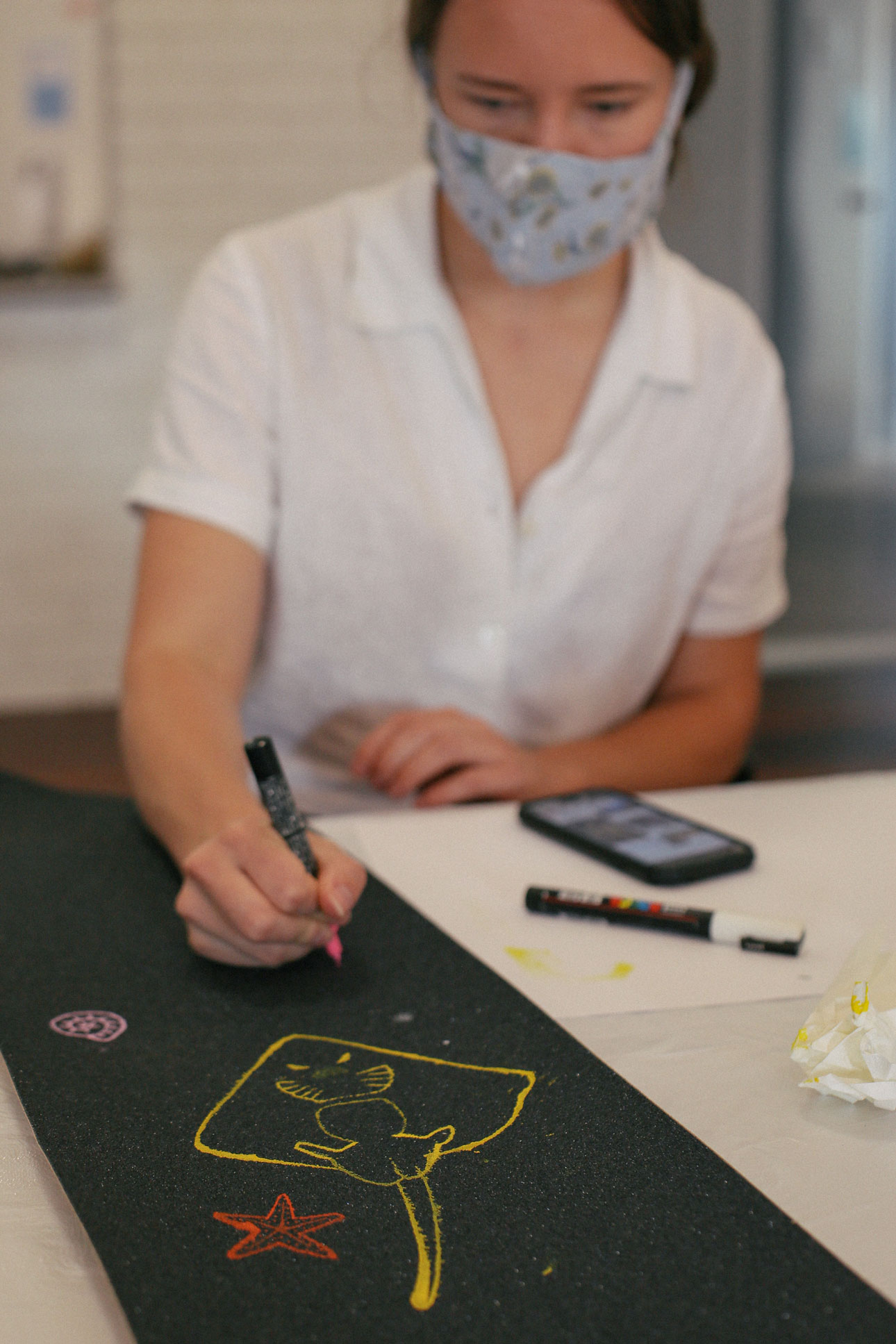 Yeah Girl Grip Tape Art Workshop