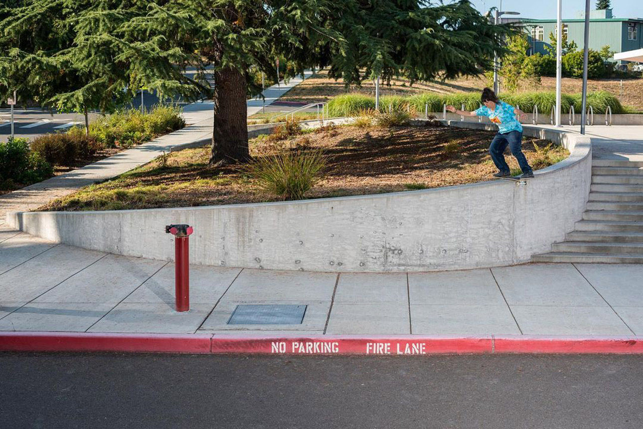 Kristin Ebeling Guitar part for Meow Skateboards