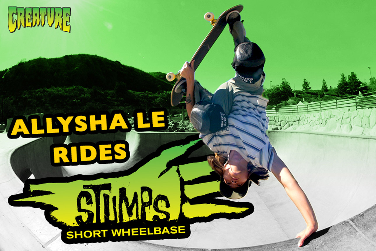 Allysha Le rides Stumps