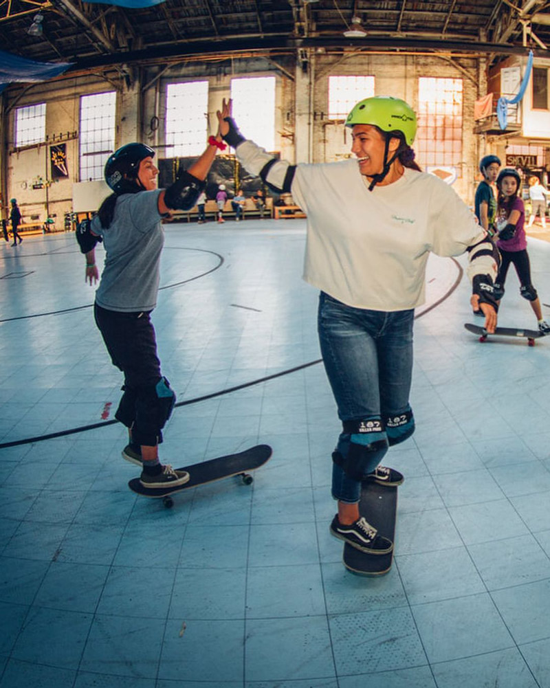 Skate Like A Girl skate sessions
