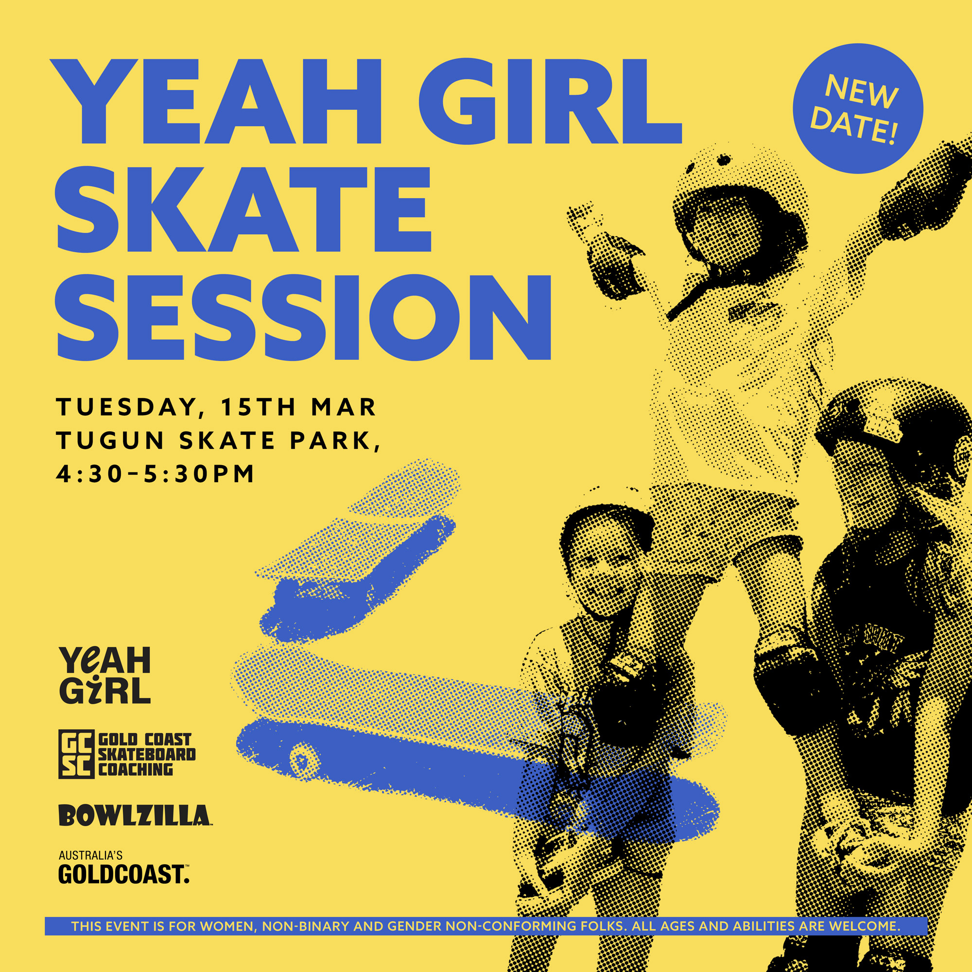 Yeah Girl Skate Session on the Gold Coast