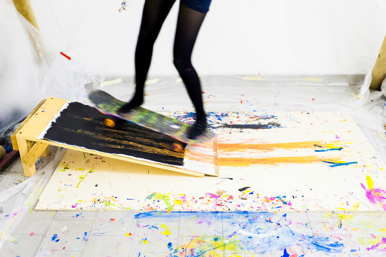 Behind the scenes in the making of Quando mi vidi non c'ero.